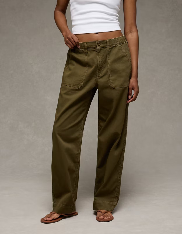 AE Stretch Low-Rise Baggy Utility Pant | American Eagle Outfitters (US & CA)