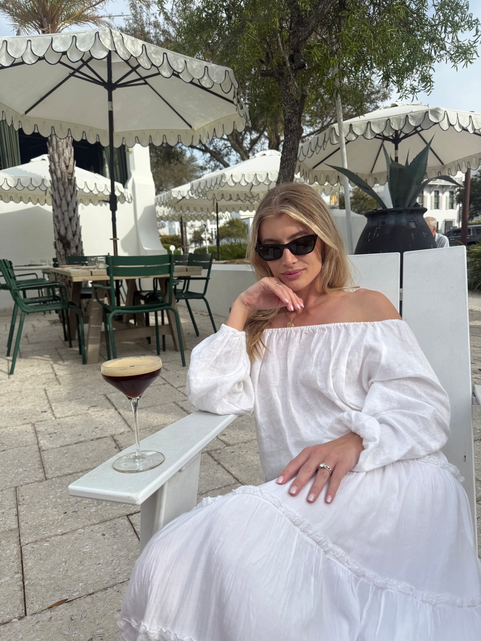 white linen beach town outfit 

#LTKWedding #LTKTravel #LTKootd