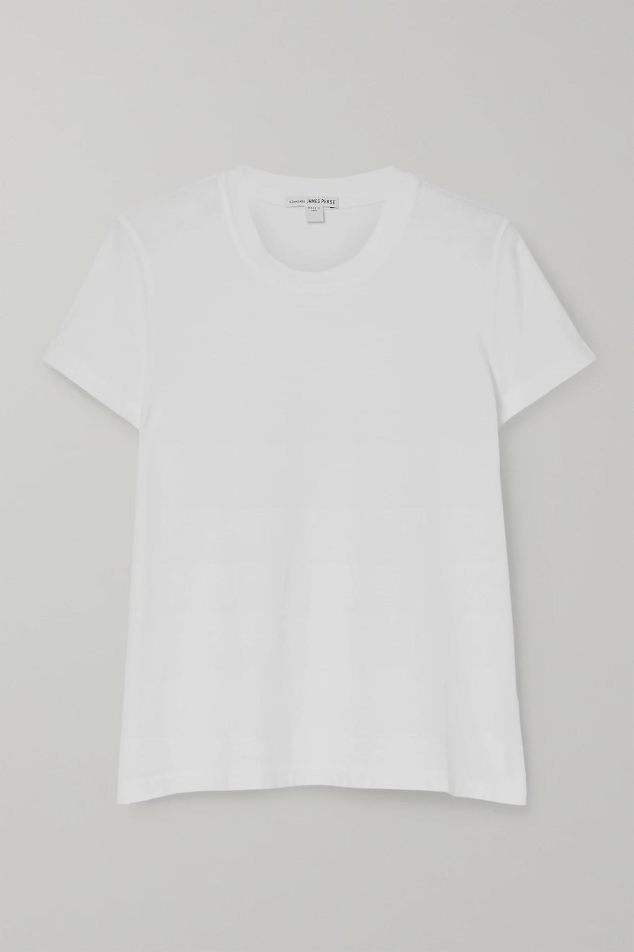 James Perse - Vintage Boy Cotton-jersey T-shirt - White | NET-A-PORTER (US)