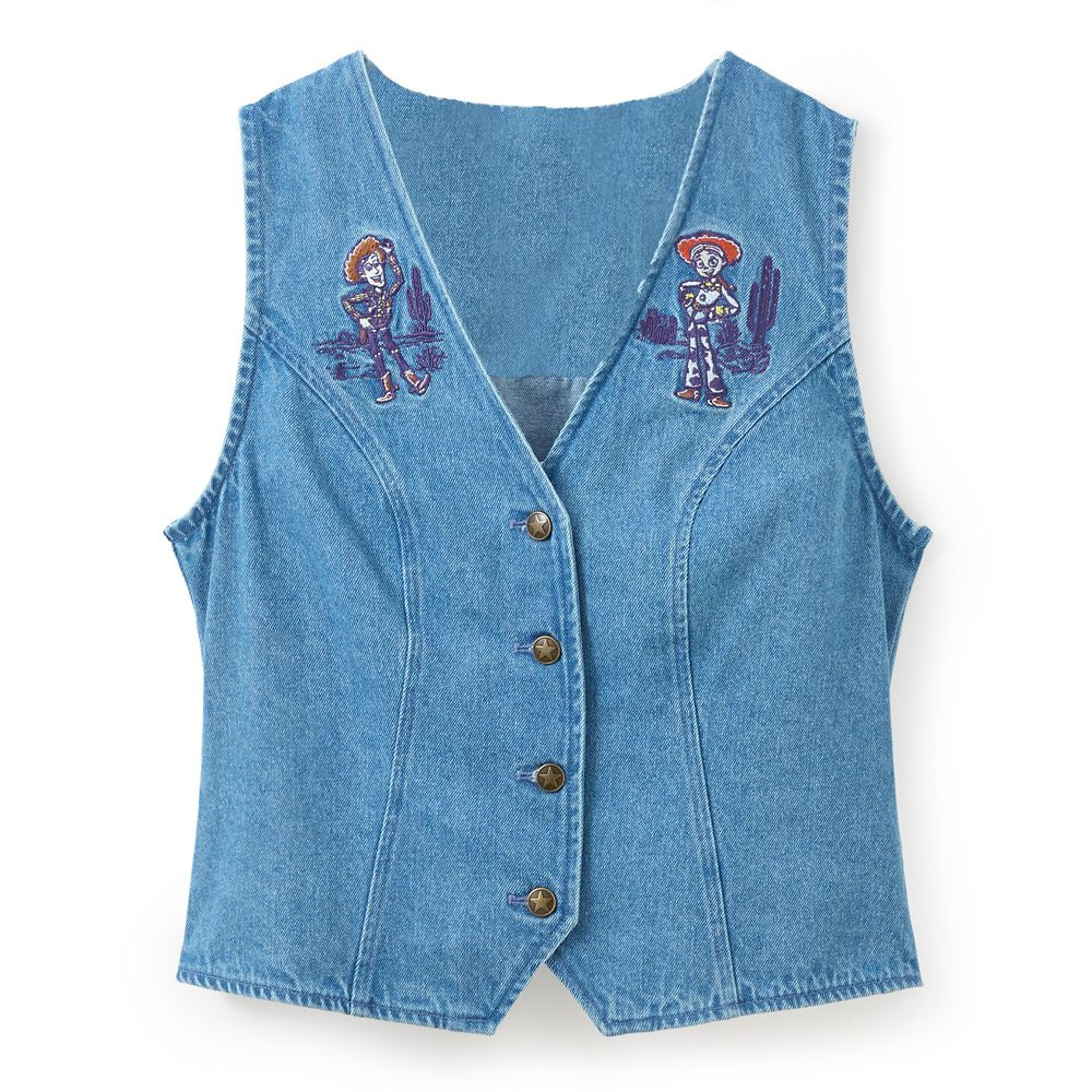 Toy Story Denim Vest for Women | Disney Store