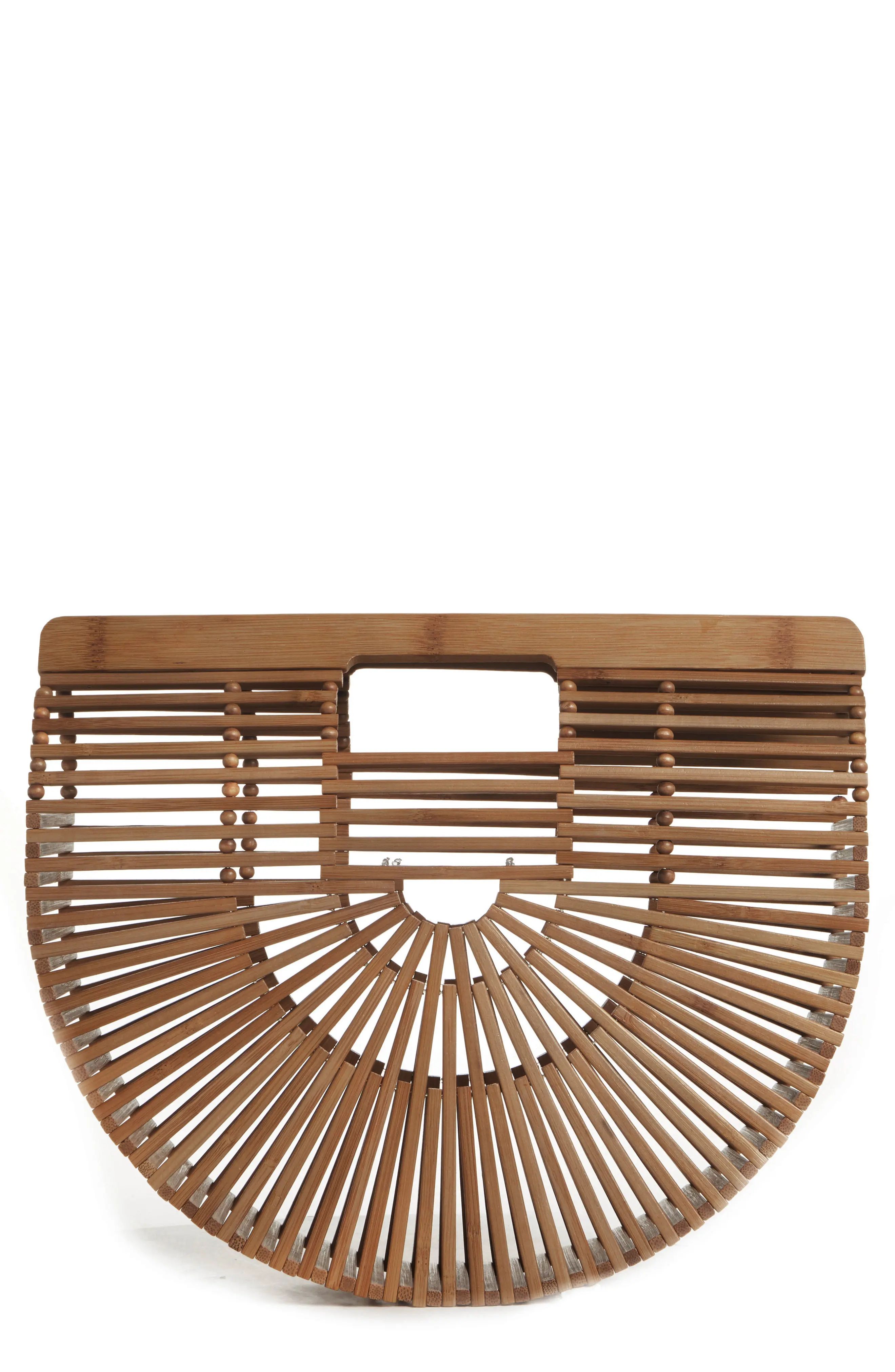 Cult Gaia Small Ark Bamboo Handbag - Brown | Nordstrom