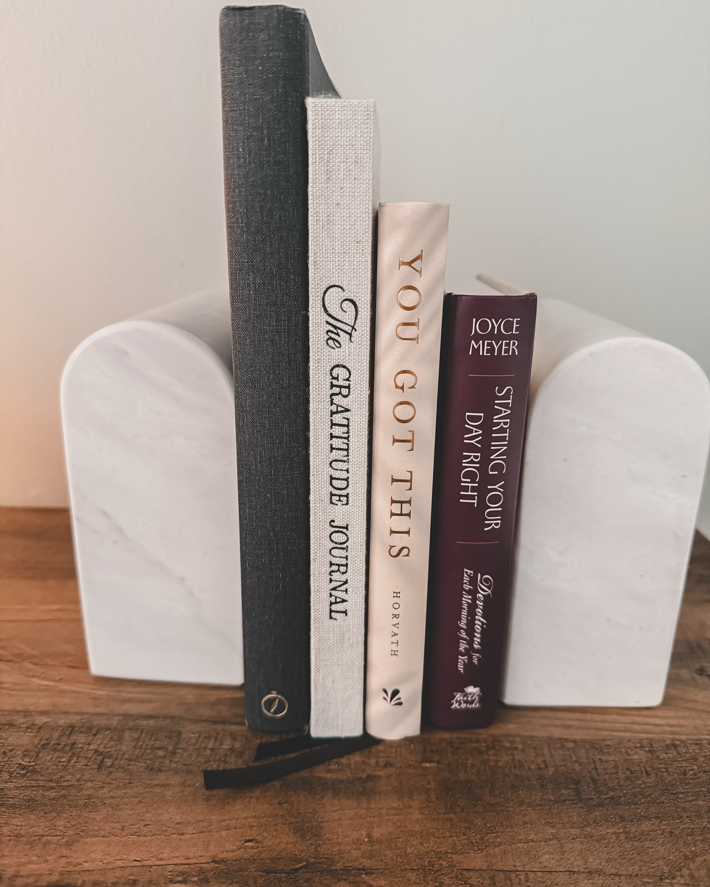 Cancer has taught me to start each day with intention and purpose. My favorite daily devotions and planners from Amazon keep me grounded, focused, and motivated to tackle the daily chaos. It’s all about the mindset you bring to the day

Marble bookends 
Amazon devotional reading 
Devotions 
Planners from Amazon 
Motivational reading 

💡✨ #StayInspired #DailyDevotions #MindsetMatters #AmazonFavorites #affiliate

#LTKHome #LTKFamily