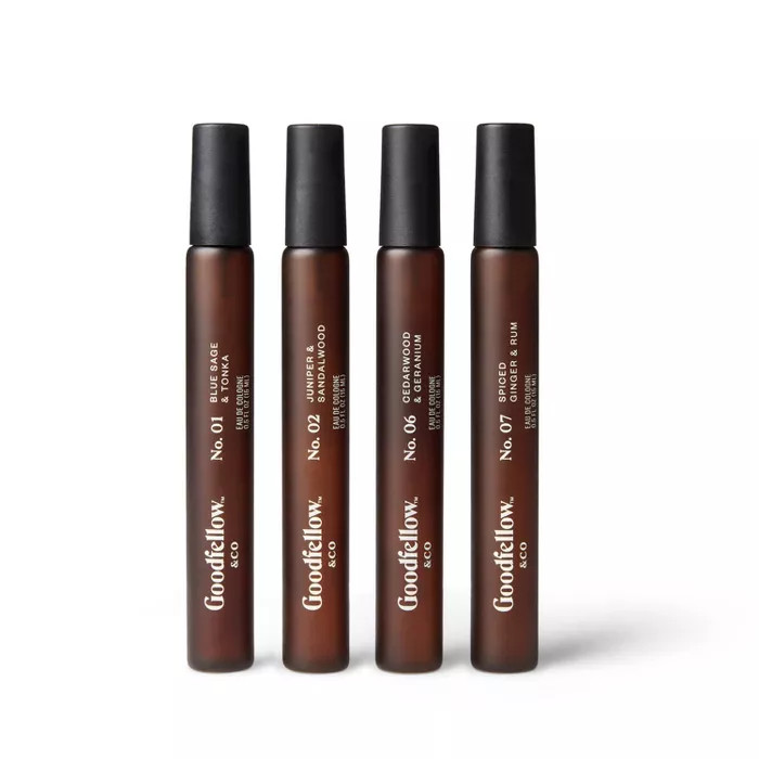 Men's Cologne Sampler Gift Set - Trial Size - 4ct - Goodfellow & Co™ | Target