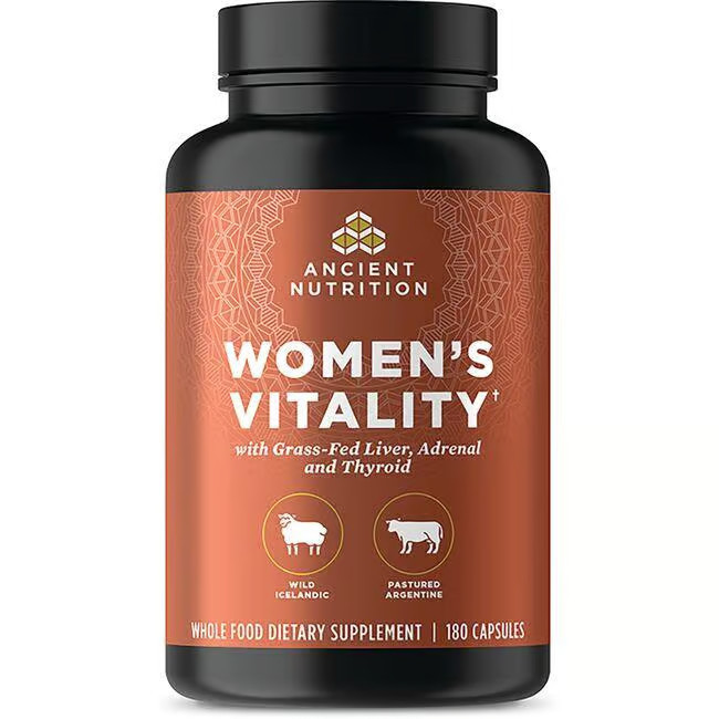 Ancient Nutrition Women's Vitality Supplement Vitamin | 180 Caps | Swanson