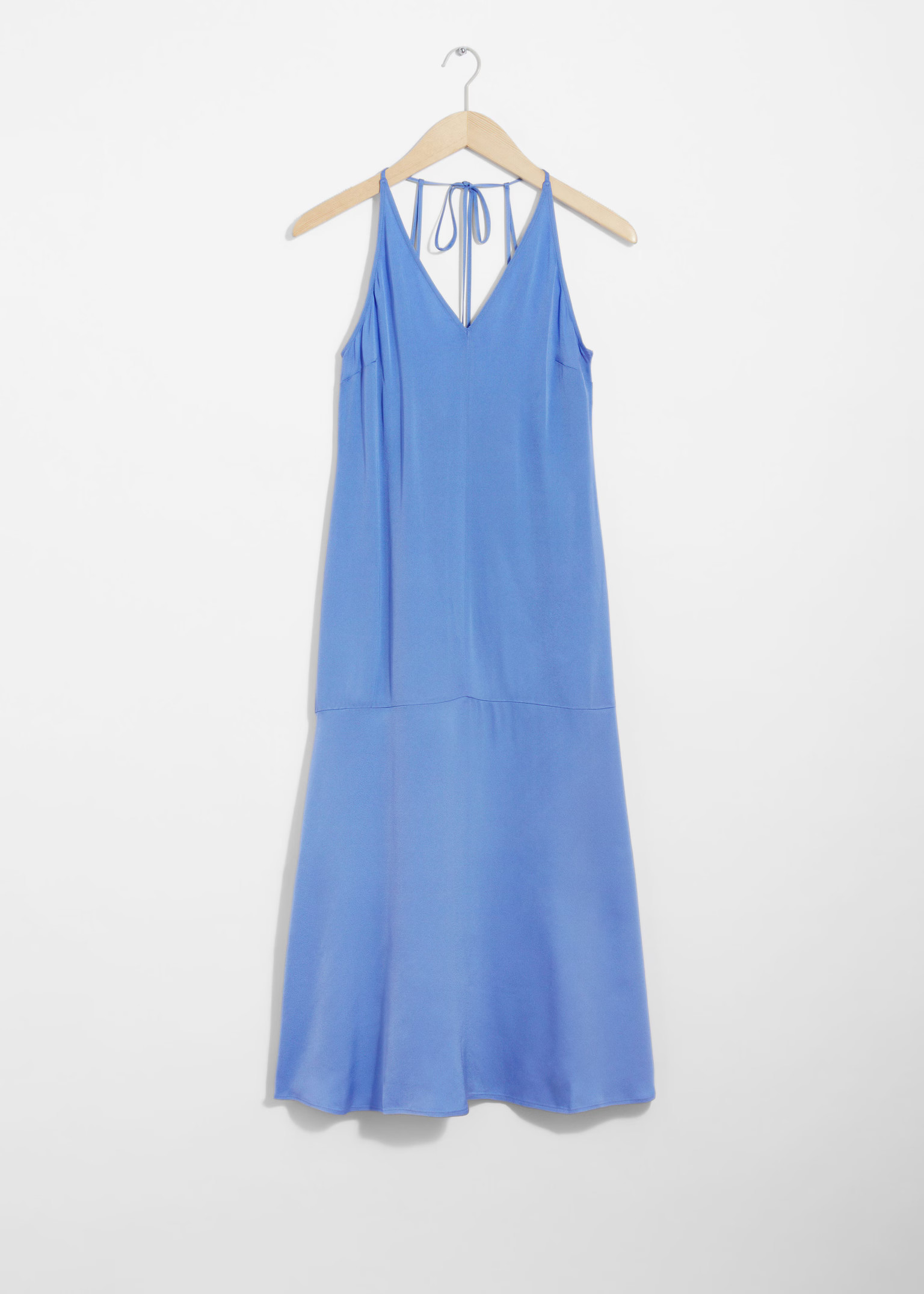 Neckholder-Midikleid - Blau - Midi dresses - & Other Stories DE | & Other Stories EU