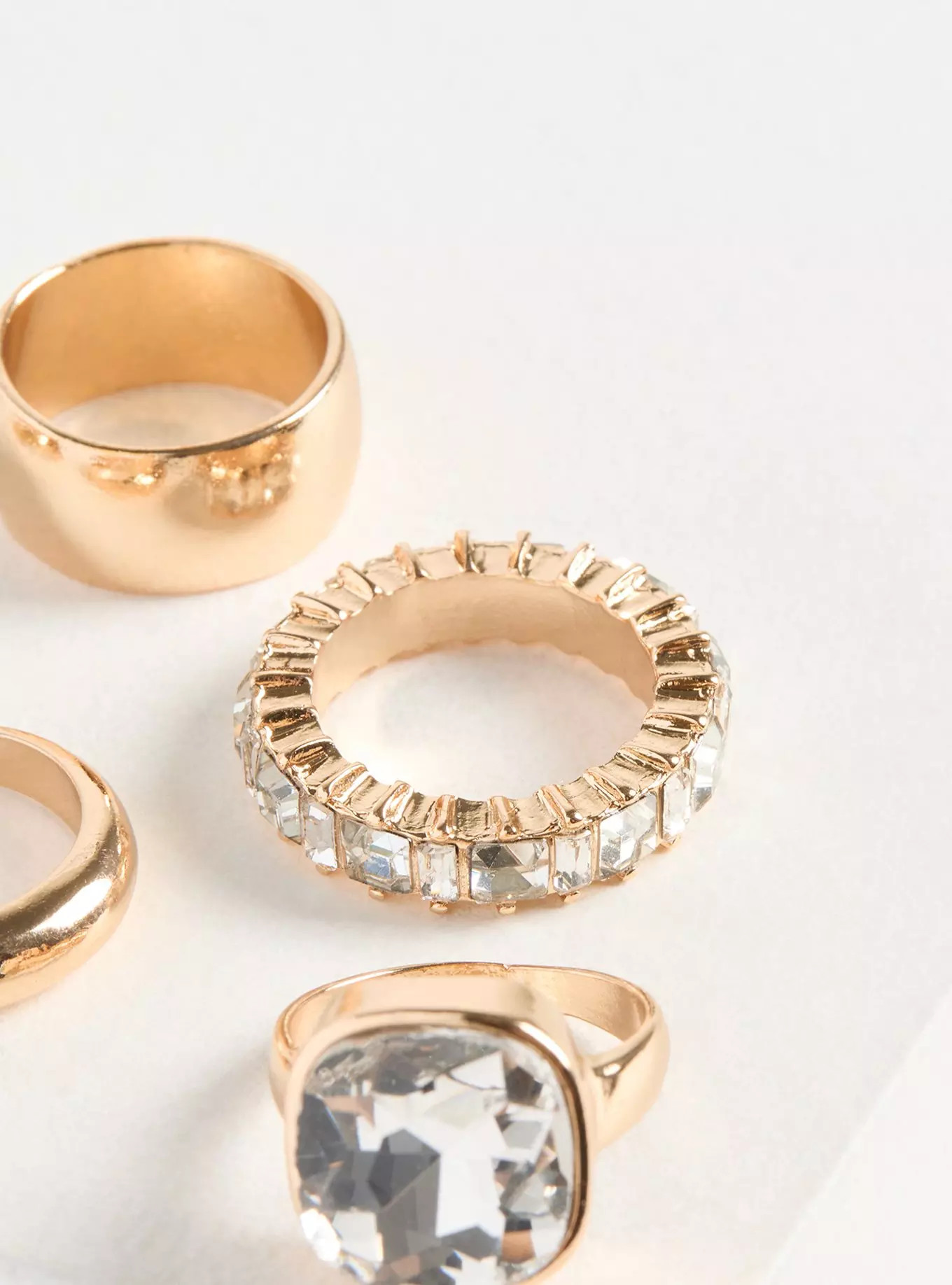 Stone & Pave Ring Set | Torrid (US & Canada)