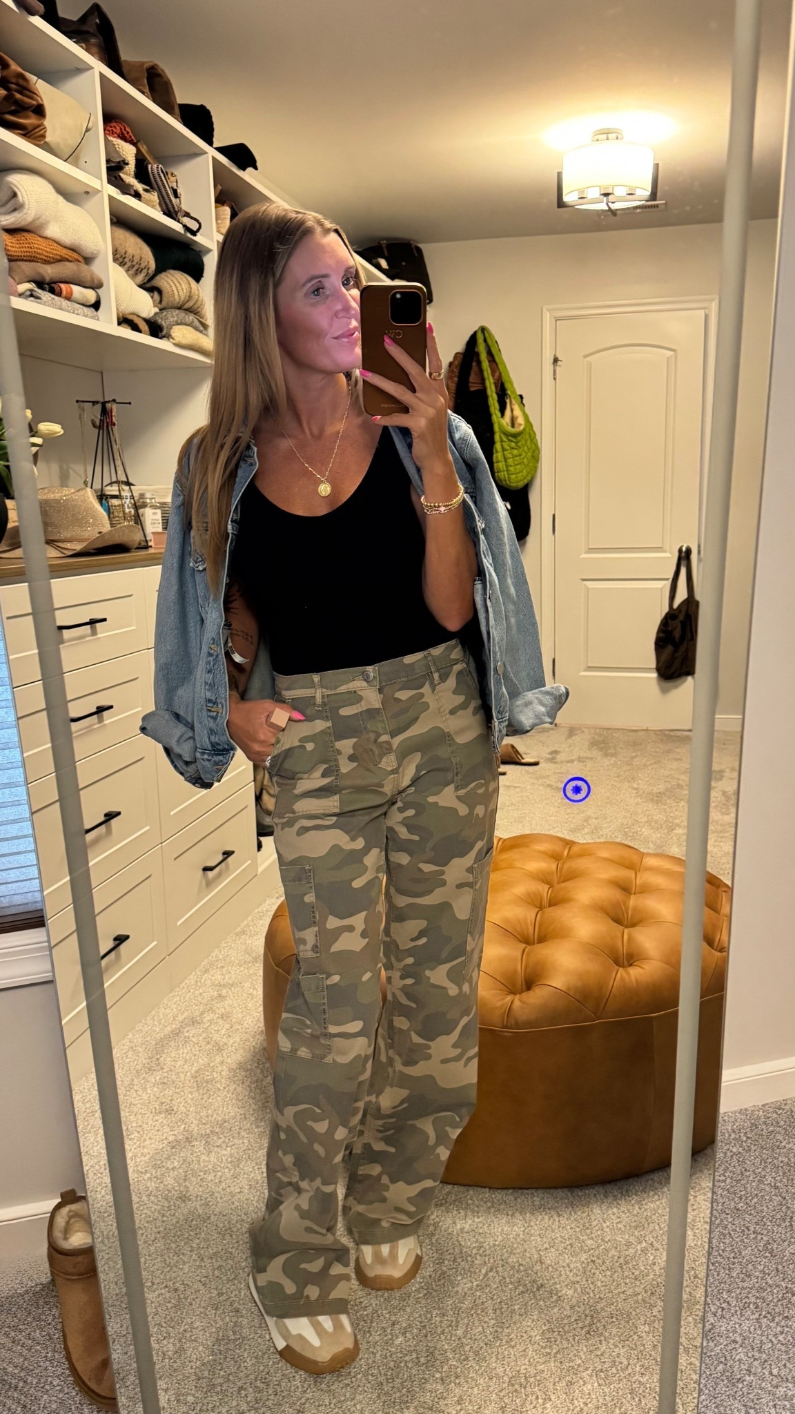 Cute Camo & Bodysuit Combo💚

#LTKStyleTip #LTKOver40 #LTKFindsUnder50