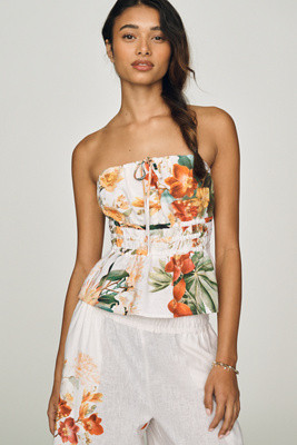 Somerset Strapless Blouse | Anthropologie (US)