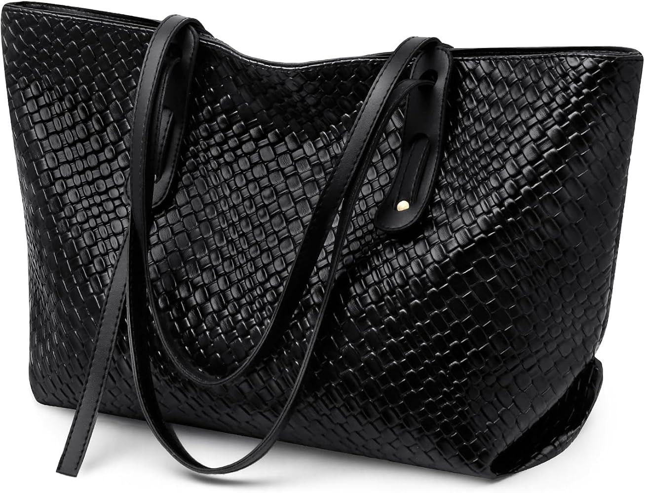 SENDEFN Large Tote Bag Handbags for Women with Zip, Ladies Girls Causal Shopping Bag for Work Sch... | Amazon (UK)