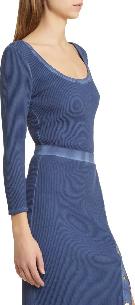 Nation LTD Landry Rib Scoop Neck Top | Nordstrom | Nordstrom