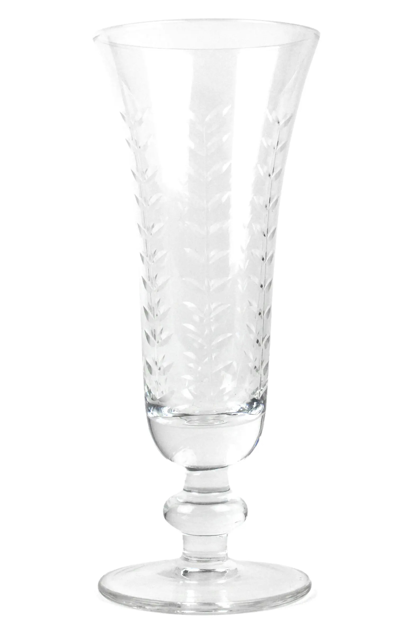 8 OAK LANE Set of 4 Etched Champange Glasses | Nordstromrack | Nordstrom Rack