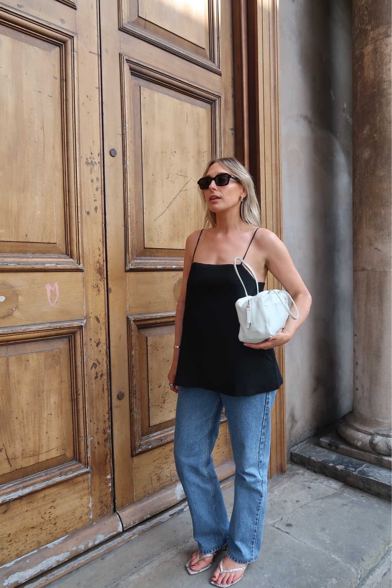 If you’re a jeans and a nice top girl this one’s for you, comes in beige too. Simple but perfect. Size down - I’m wearing a small.

The jeans are vintage Levi’s.

#LTKuk #LTKsummer #LTKeurope