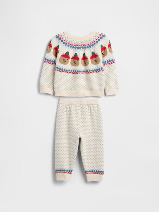 Baby Bear Fair Isle Sweater Outfit Set | Gap (US)