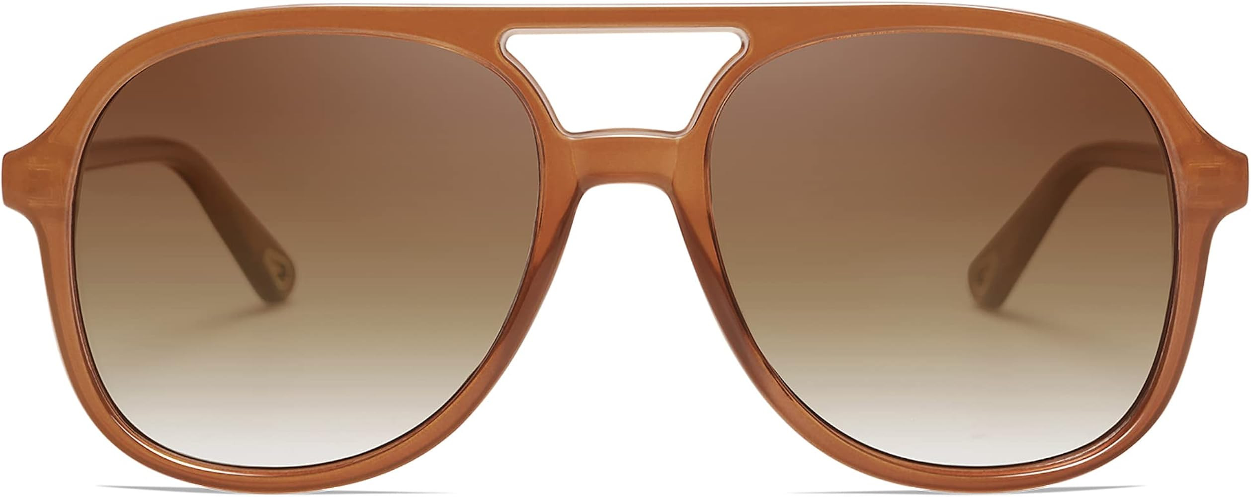 SOJOS Retro Polarized Aviator Sunglasses for Women Men Classic 70s Vintage Trendy Square Aviators... | Amazon (US)