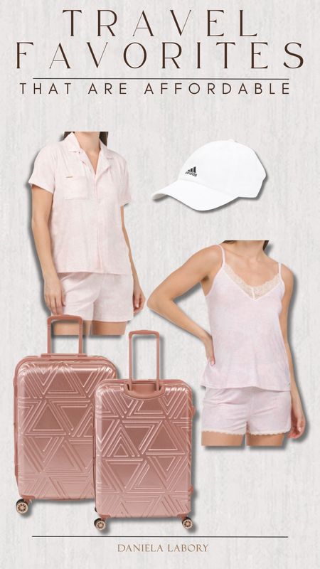 Travel Favorites That are Affordable 

Travel, luggage, ball cap, pajamas, vacation, girls trip, loungewearr

#LTKHome #LTKStyleTip #LTKTravel