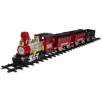 Northlight 24-Piece Battery Operated Lighted and Animated Christmas Train Set with Sound | Target