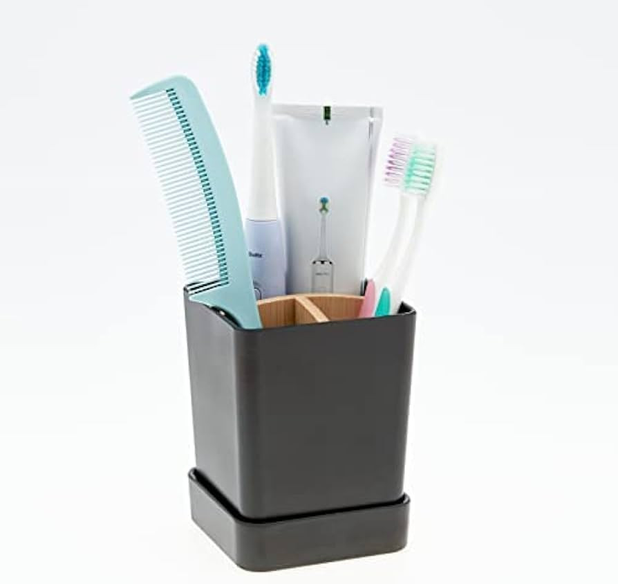 Kids Electric Toothbrush Holders for Bathrooms Organizer Counter Tooth Brushing Storage and Tooth... | Amazon (US)