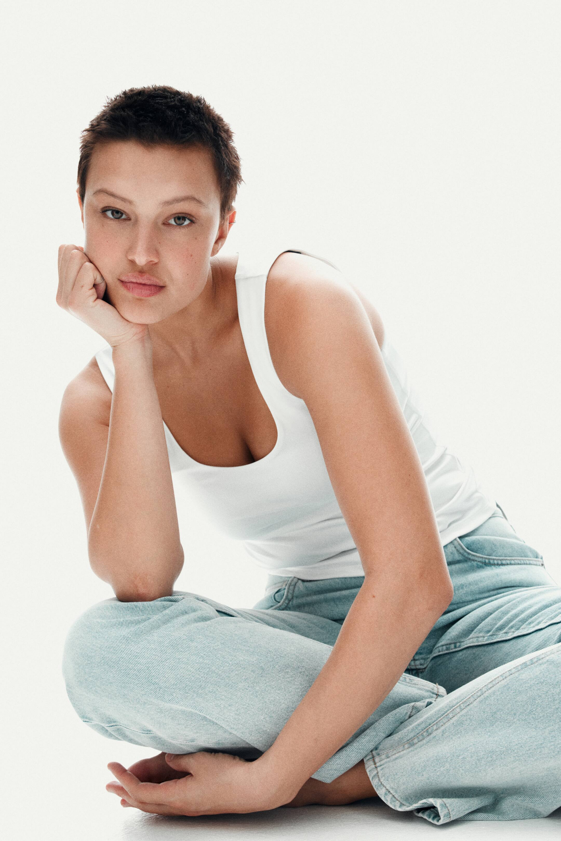 Canotta in microfibra | H&M (FR, IT, ES, PT, BE)