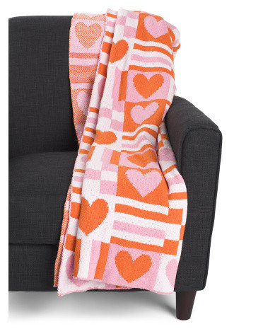 Sealed With A Kiss Throw | TJ Maxx
