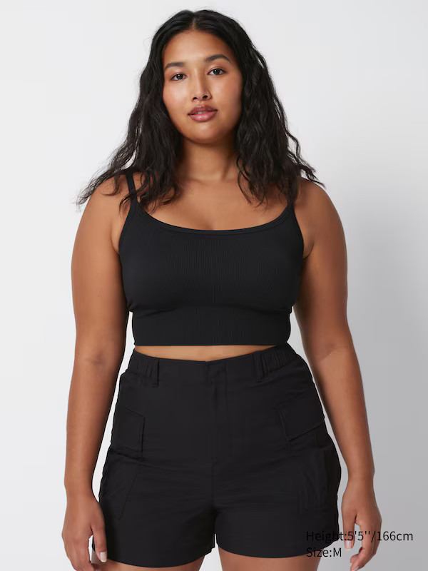 Seamless Half Bra Camisole | UNIQLO (US)