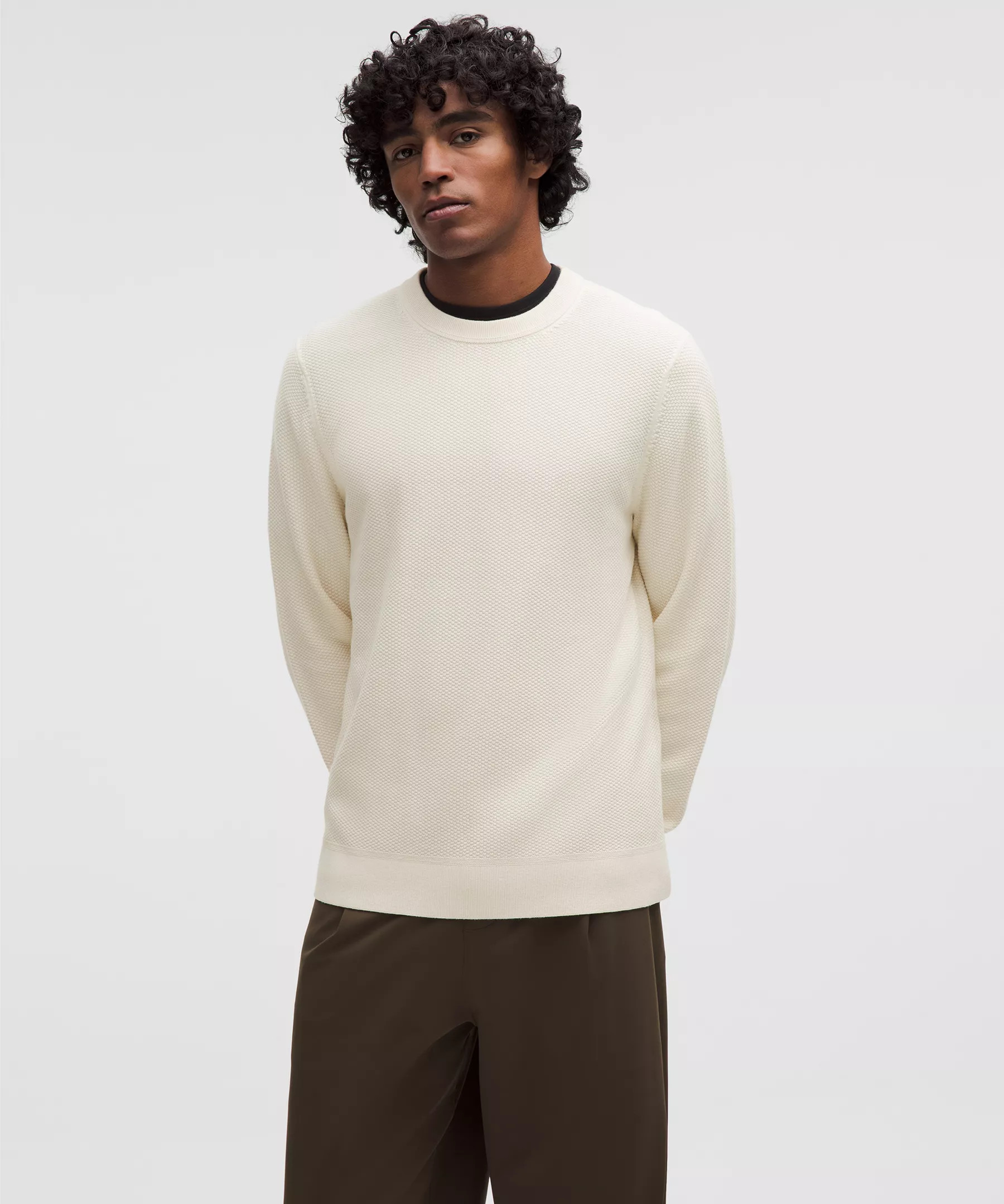 Textured Knit Crewneck Sweater | Lululemon (US)