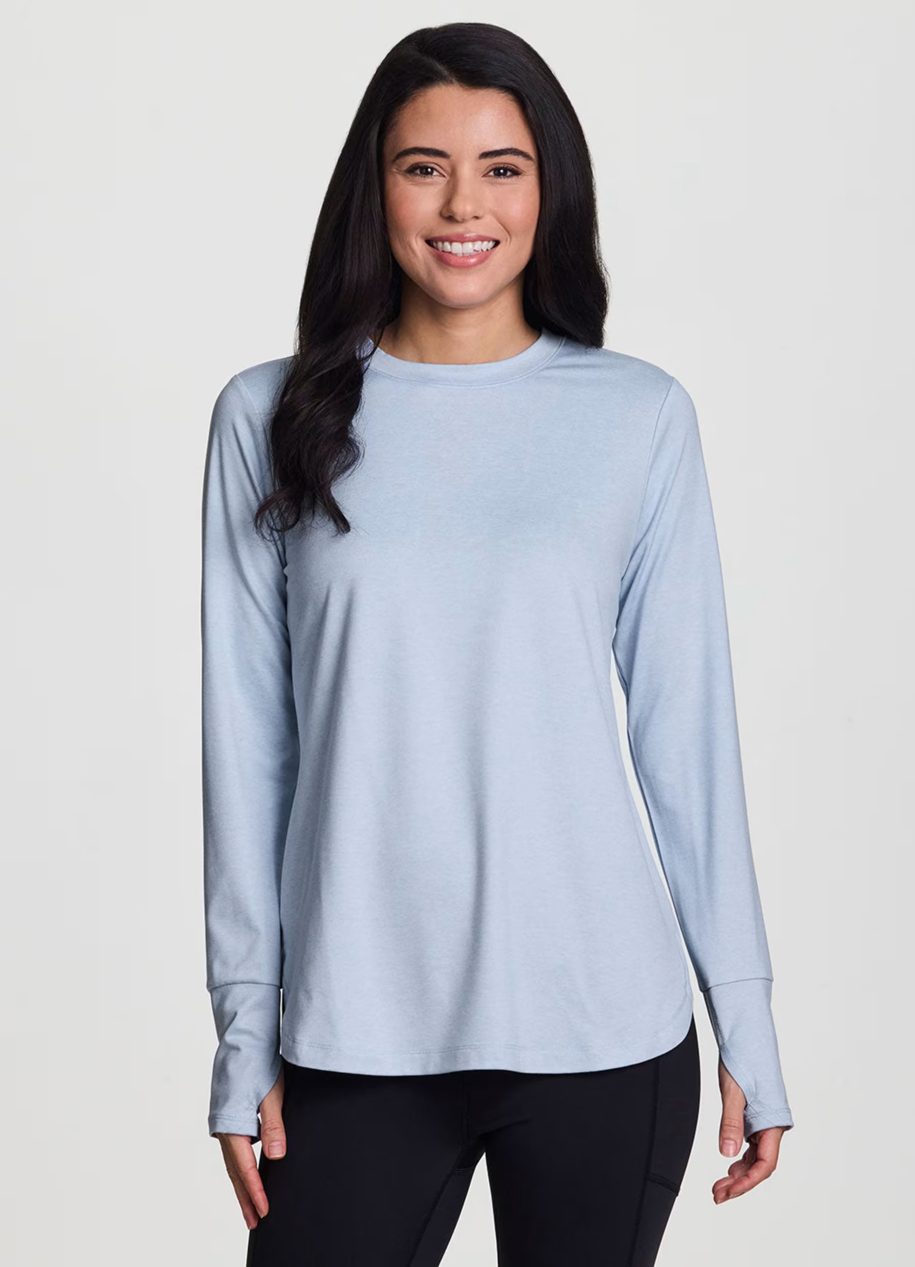 Studio Practice Long Sleeve Tunic Tee - RBX Active | RBX Active
