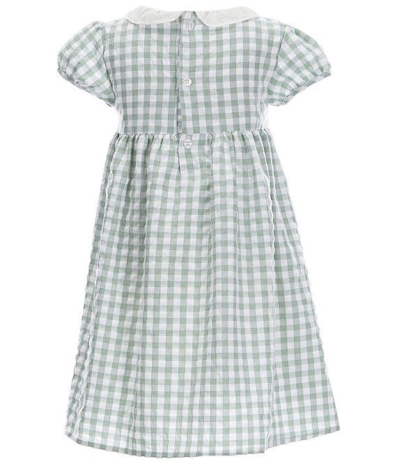 Little Girls 2T-6X Woven Gingham Dress | Dillard's