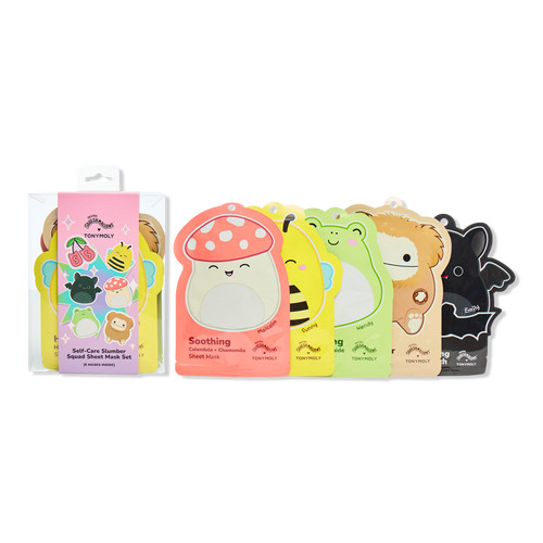 Squishmallows Slumber Squad Self Care Sheet Mask Set | Ulta