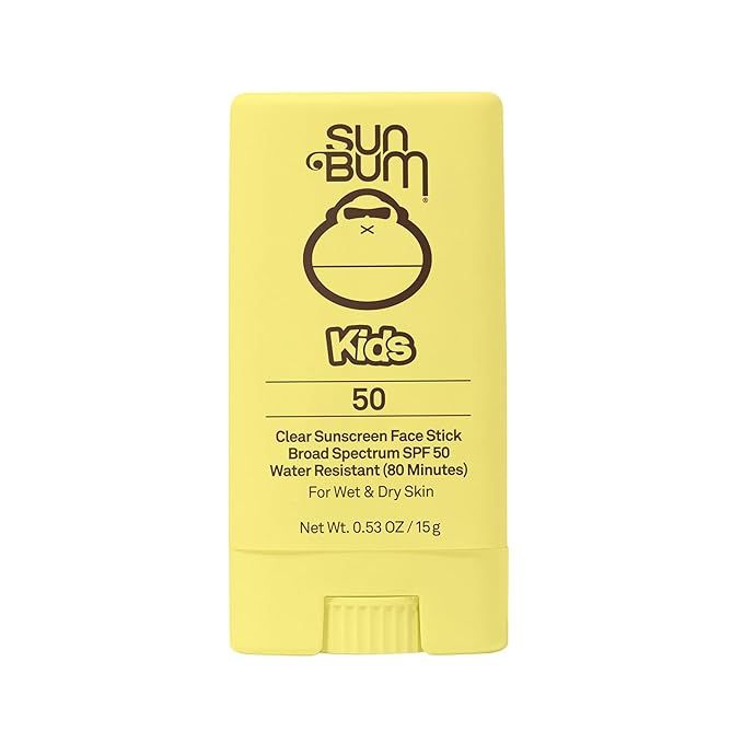 Sun Bum Kids SPF 50 Clear Sunscreen Face Stick | Wet or Dry Application | Hawaii 104 Reef Act Compli | Amazon (US)
