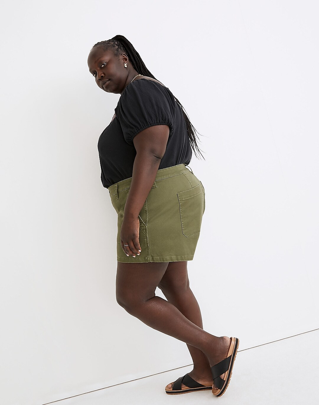 Plus The Perfect Vintage Fatigue Short | Madewell