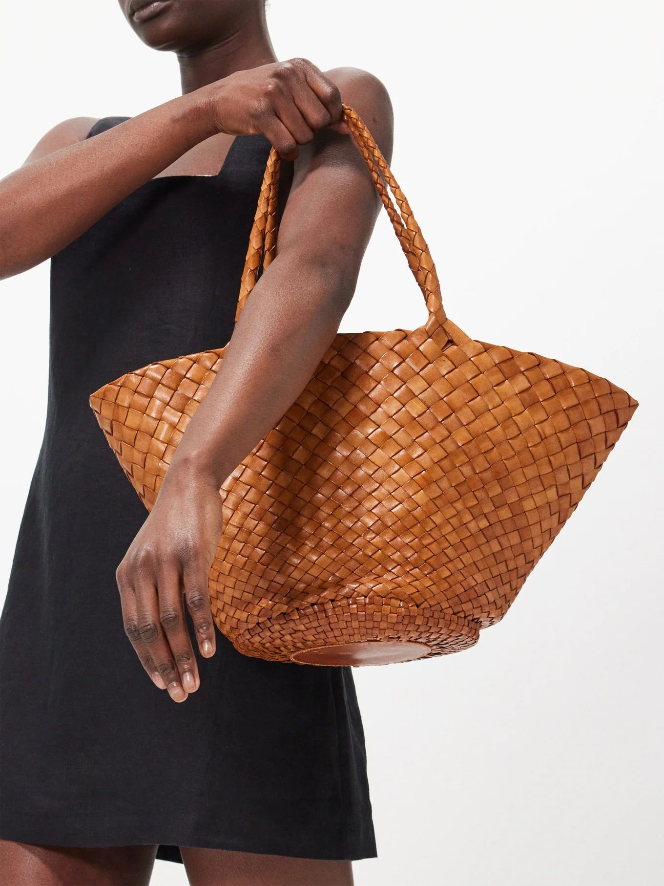 Egola woven-leather basket bag | Dragon Diffusion | Matches (UK)