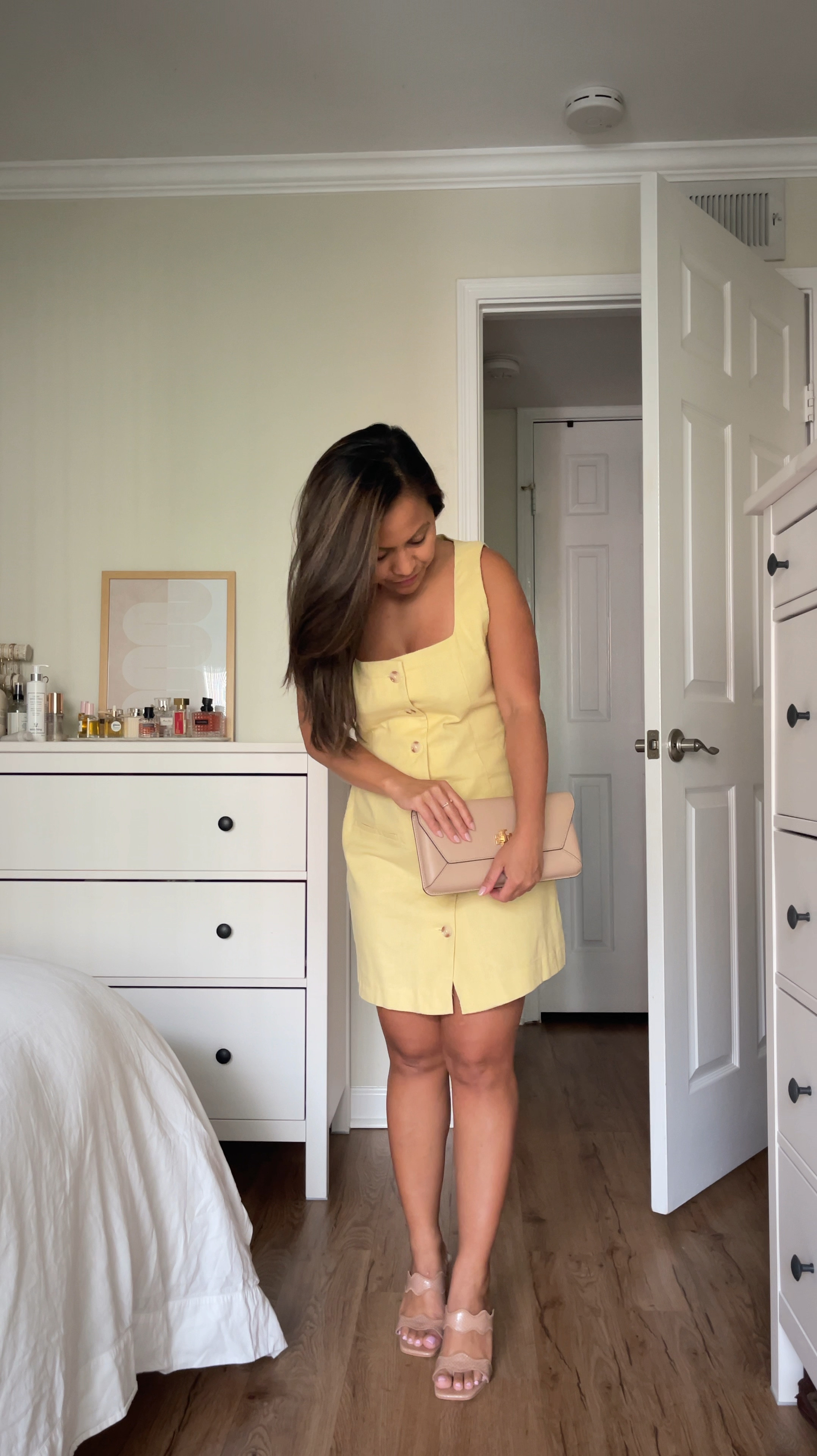 I am obsessed w this butter yellow color . 
Currently on sale , I got size petite xsmall for a looser fit . Other colors available on the website as well. This yellow is sold out but they have other colors on the site. I’ve also posted similar brands below. 



#LTKStyleTip #LTKSaleAlert