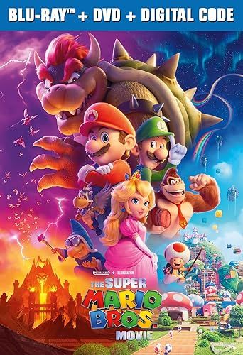 The Super Mario Bros. Movie - Power Up Edition Blu-ray + DVD + Digital | Amazon (US)