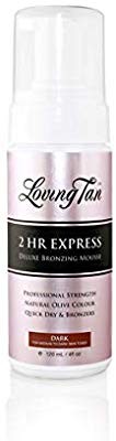 Loving Tan 2 Hr Express Deluxe Bronzing Mousse - Dark | Amazon (US)