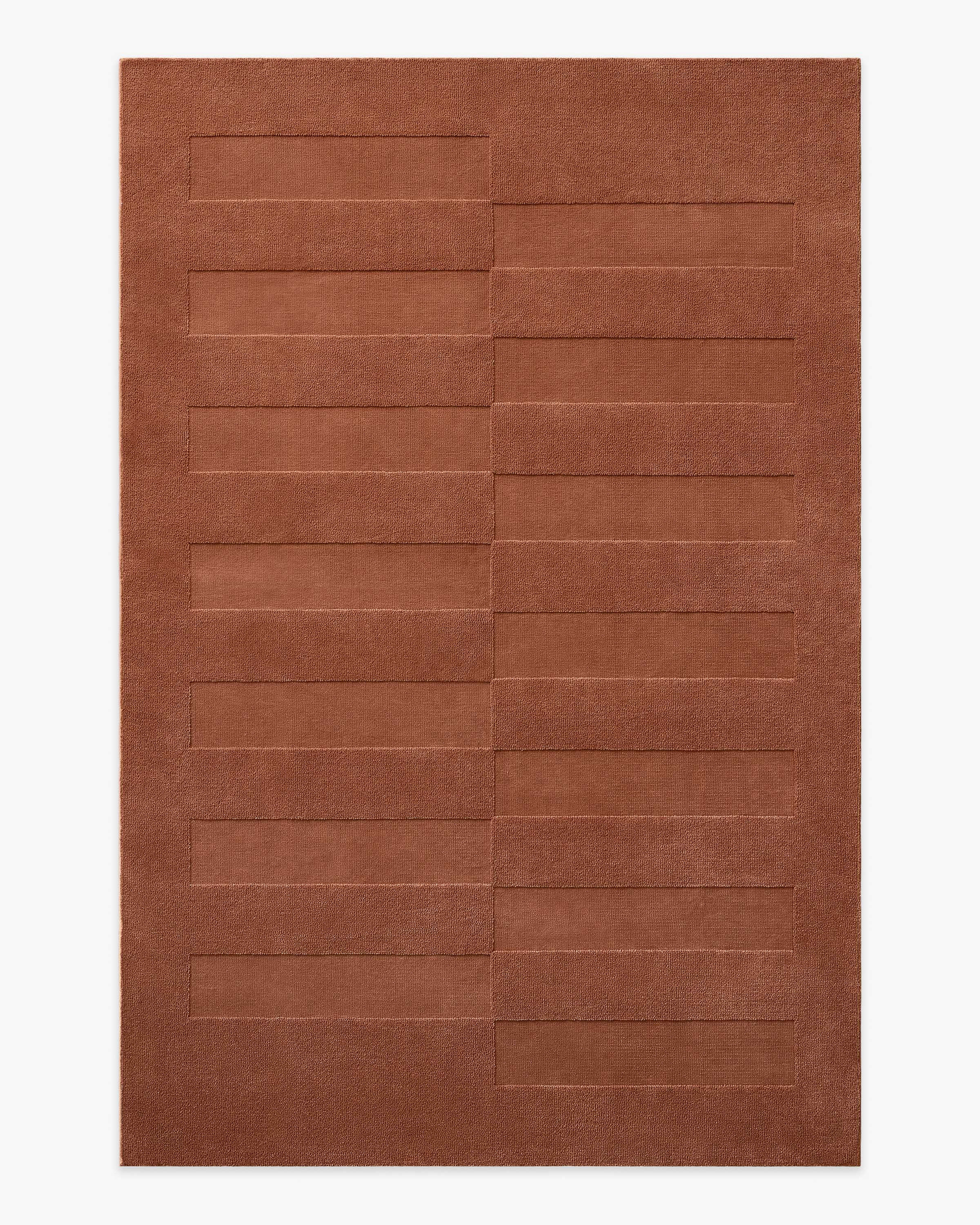 Ryder Terracotta Plush Rug | Ruggable | Ruggable