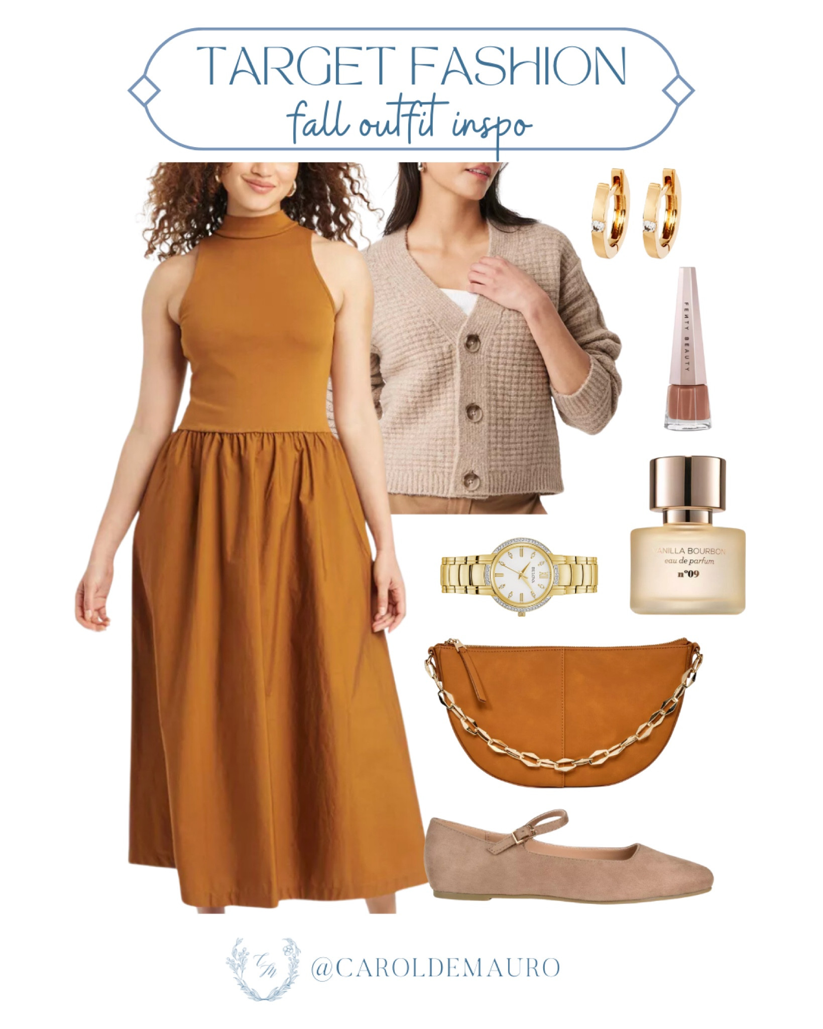Here's another sign to add these pumpkin-toned fashion pieces from Target to your wardrobe this Fall! Ideal to wear for brunch, vacation, and more than you can imagine.
#affordablestyle #fallstaples #wardroberefresh #beautyfinds

#LTKSeasonal #LTKStyleTip #LTKShoeCrush