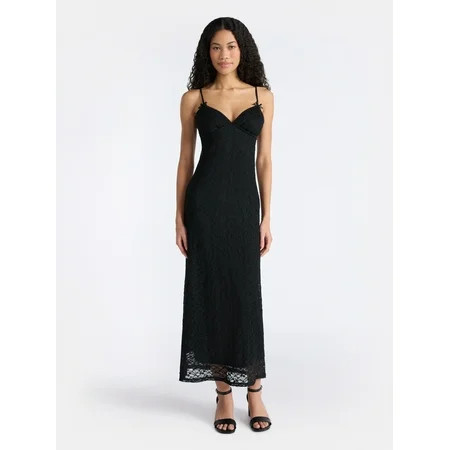 No Boundaries Triangle Top Maxi Dress Women s Sizes XXS-XXL | Walmart (US)