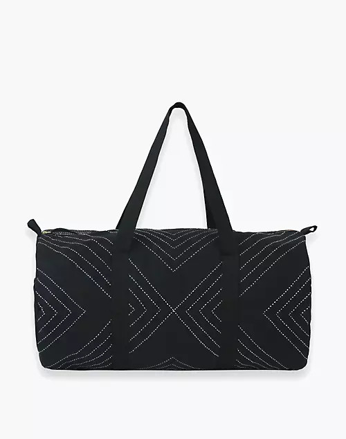 Anchal® Organic Cotton Weekender Travel Duffel Bag | Madewell