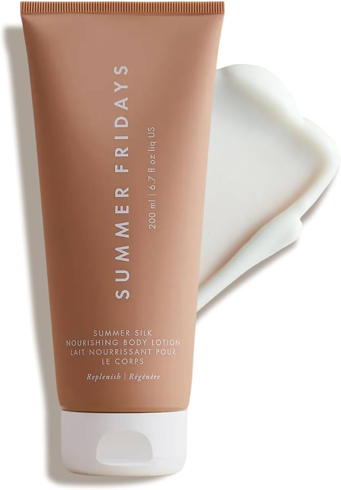 Summer Fridays Summer Silk Nourishing Body Lotion - Hydrating Body Lotion with Hyaluronic Acid, S... | Amazon (US)