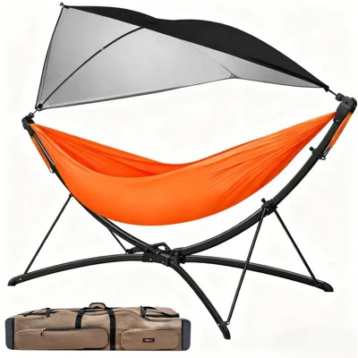 Kora Premium Coastal Hammock with Quick Setup and Durable 70D Diamond-Weave Ripstop Nylon | Wayfair North America