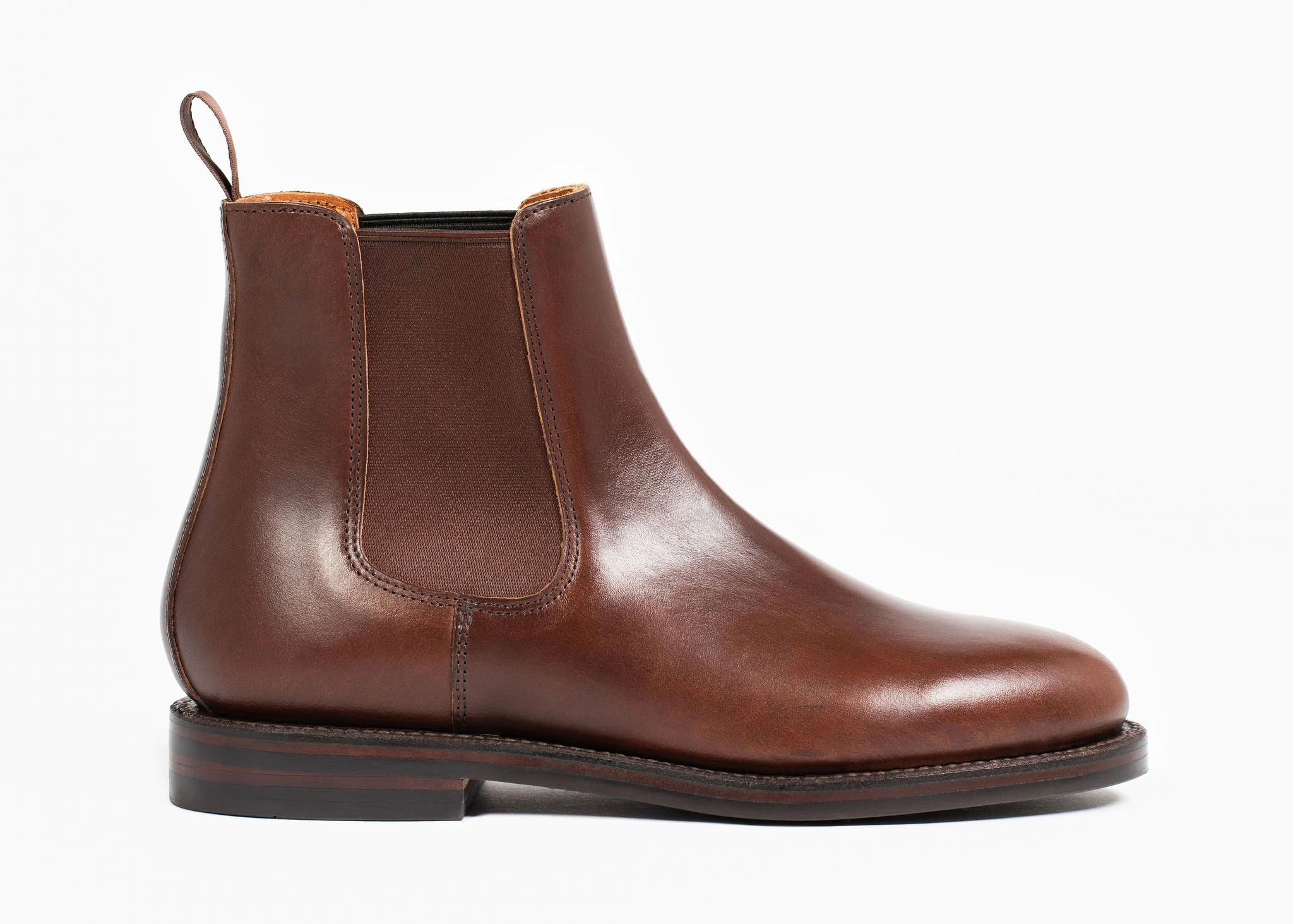 Josephine Chelsea Boot Crimson Chromexcel | Grant Stone LLC