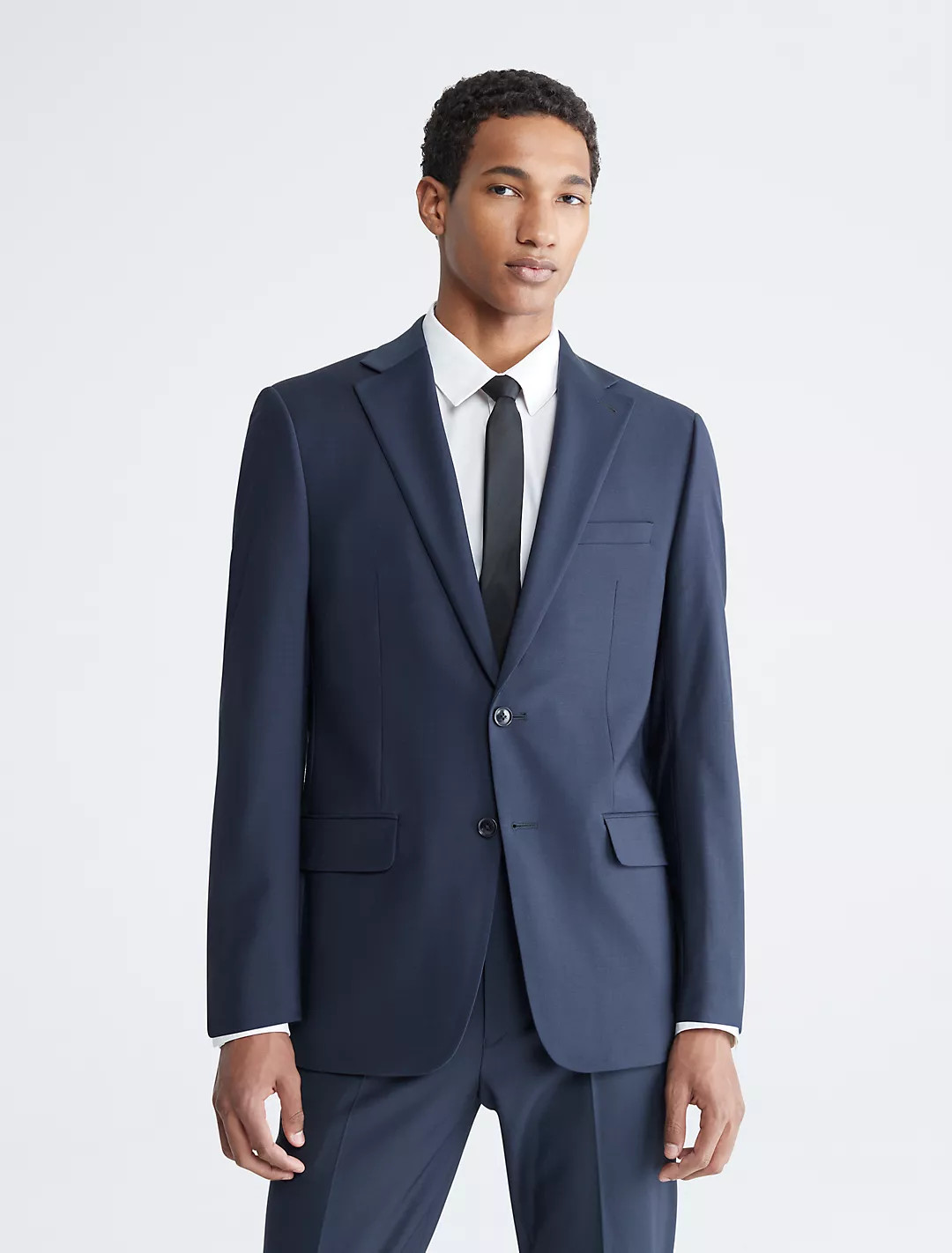 Slim Fit Navy Suit Jacket | Calvin Klein | Calvin Klein (US)