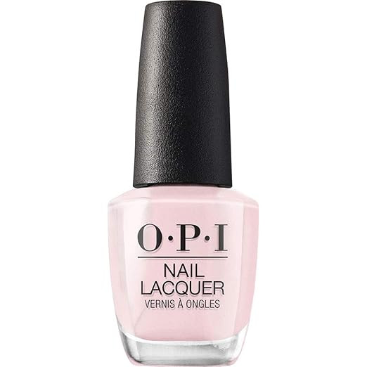 OPI Nail Lacquer Nail Polish | Sheer Light Nude Pink Shimmer Chip Resistant Nail Polish | Fast Dr... | Amazon (US)