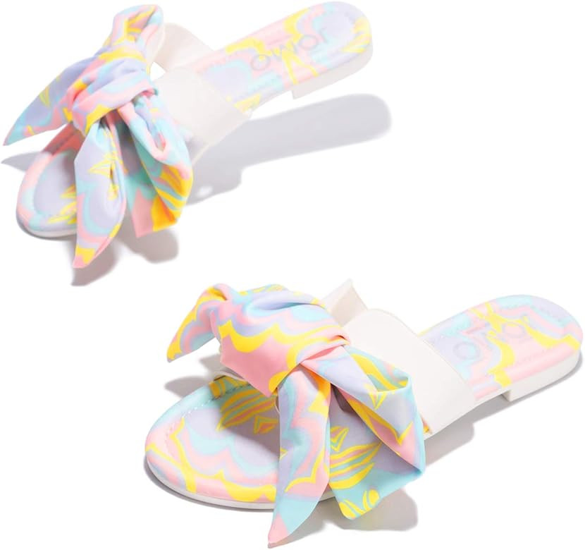 Cape Robbin Presents JOMO BABO Flat Sandals Slides for Women, Womens Mules Slip On Shoes | Amazon (US)