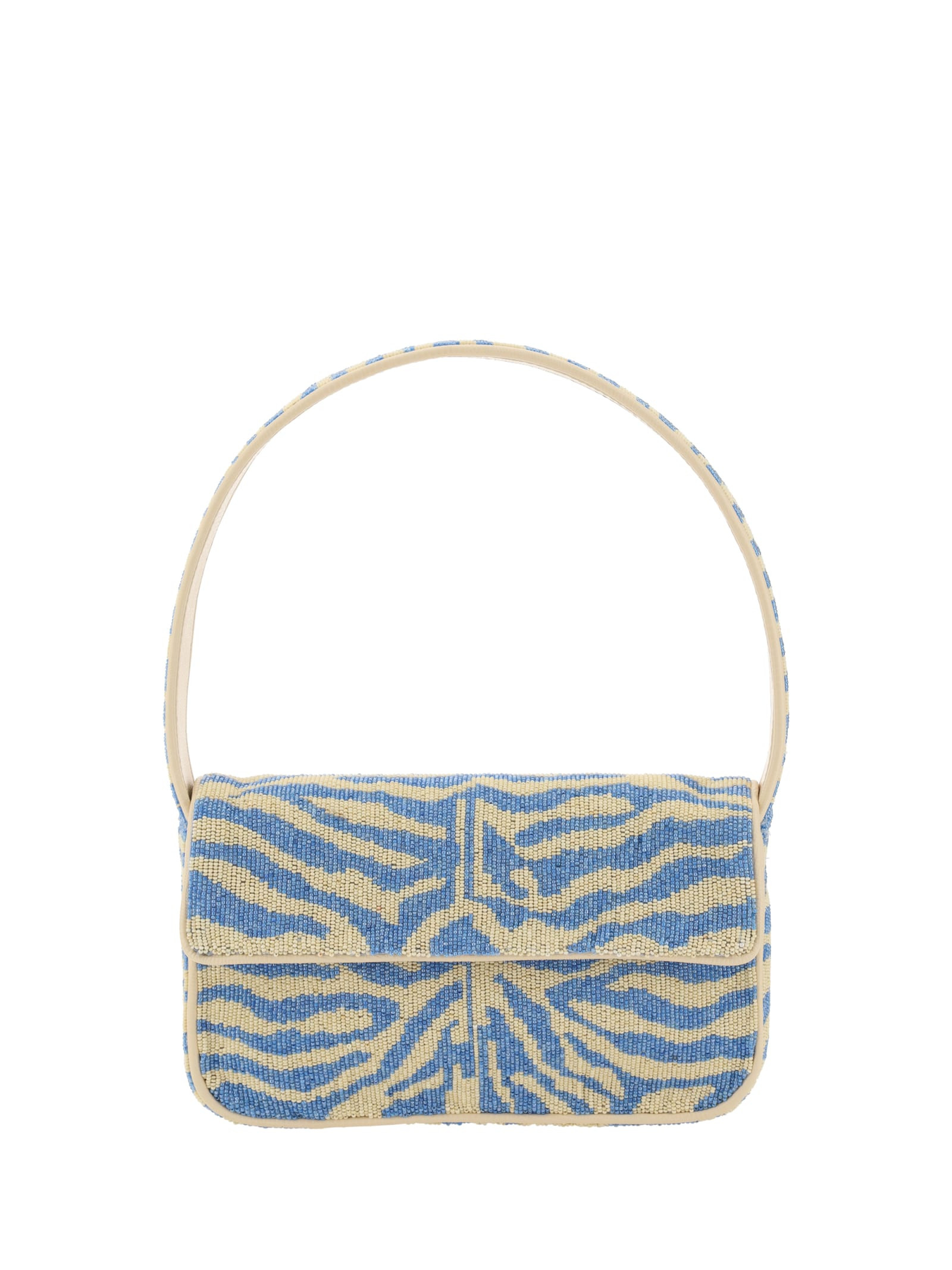 STAUD Tommy Beaded Shoulder Bag | Italist.com US