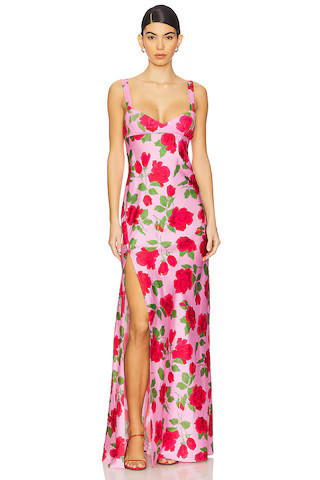 Show Me Your Mumu Maude Maxi Dress in Heart Throb from Revolve.com | Revolve Clothing (Global)