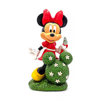 Disney 14-in H x 8-in W Green Minnie Garden Statue | Lowe's