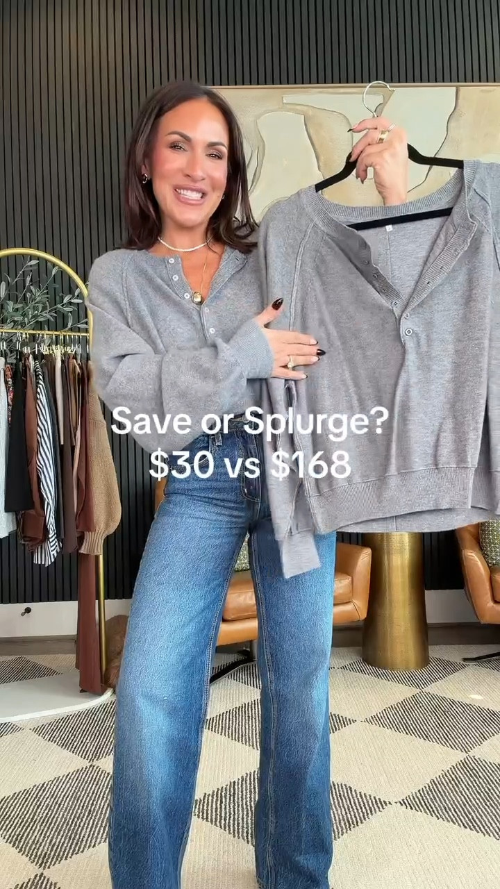 Babes… this find is too good to gatekeep 👀

Free People’s cashmere version is $168, but the Amazon lookalike? $30 and feels just as dreamy.

If you’ve been eyeing that cozy luxe vibe, grab this one before it disappears 🤍

For reference: 5’2”, 130 lbs, 25” waist, 34DD — wearing a small in both.

#AmazonFinds #PetiteFashion #ChicAndCozy #Over40Style #AmazonStyle
Affiliate
