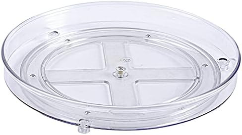 Lazy Susan Rotating Kitchen Turntable Food Storage Spinning Organizer Container for Countertop, C... | Amazon (US)