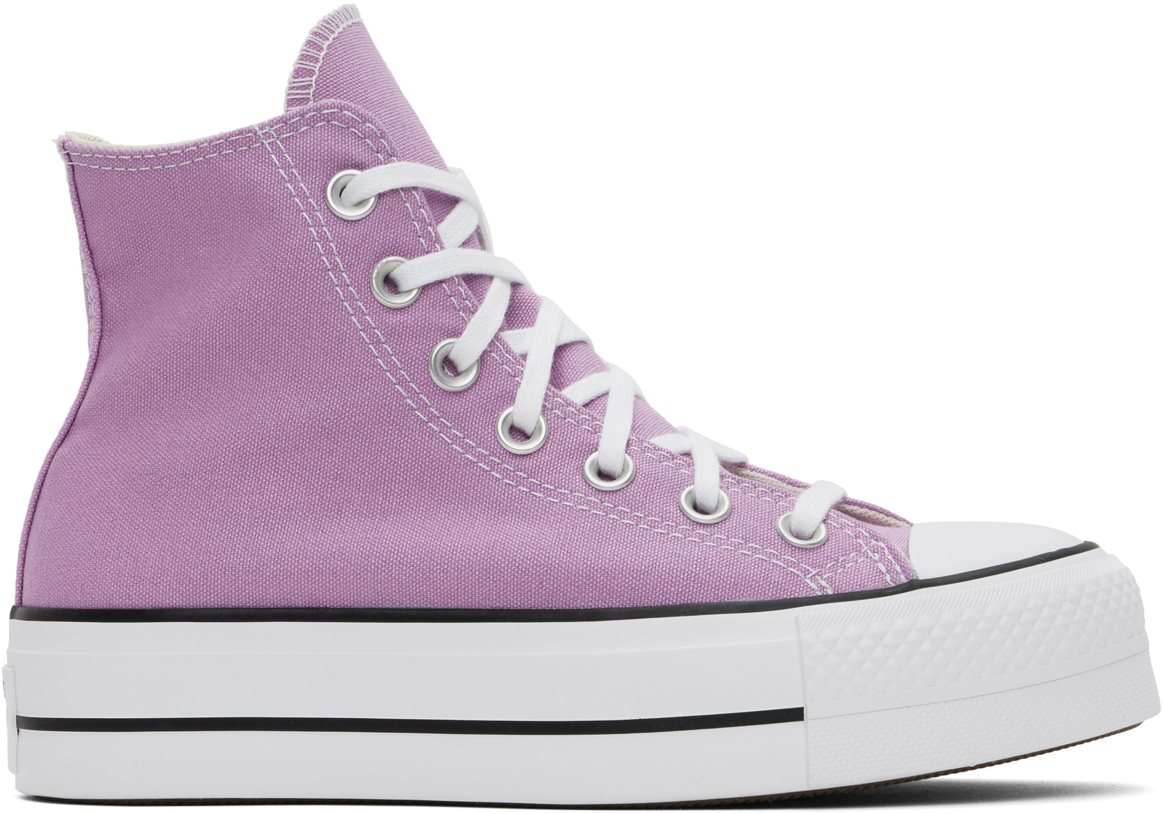 Converse Purple Chuck Taylor All Star Lift Platform High Top Sneakers | SSENSE